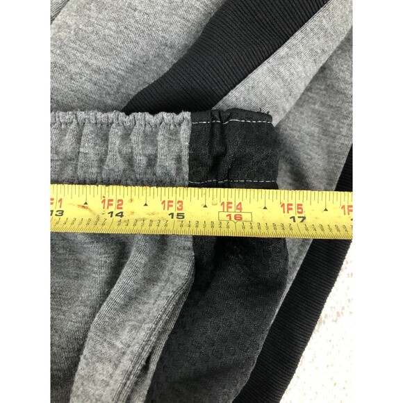 Game Time Sweatpants Joggers Jogging Pants Men's 2X Gray Big Striped Black - Picture 8 of 9